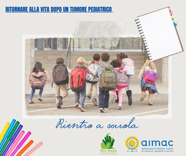 Campagna Aimac rientro a scuola